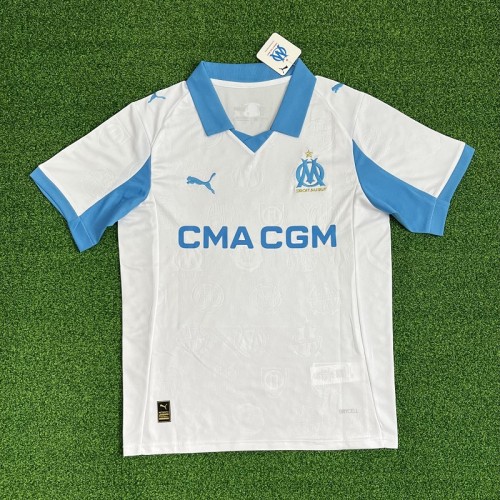 25/26 Marseille home football jersey