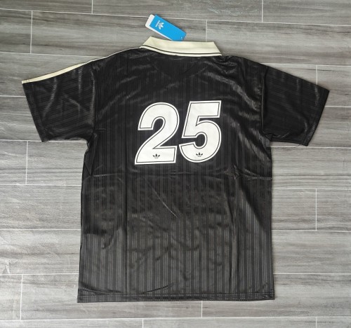 25/26 oasis football jersey black
