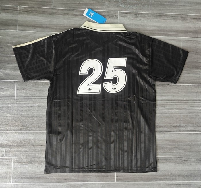 25/26 oasis football jersey black