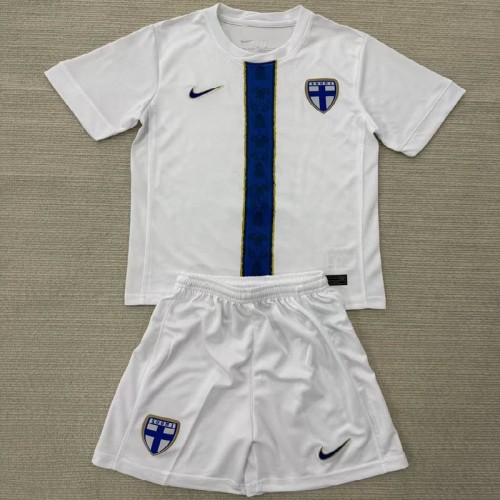 25/26 Finland Away kids kit