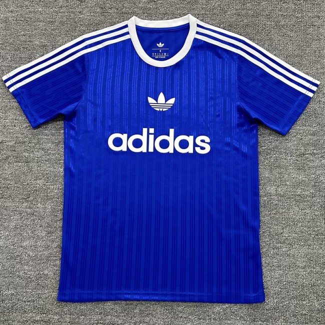 25/26 Retro clover blue football Jersey