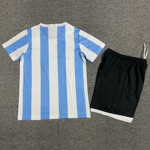 Retro 1986 Argentina home kids kit