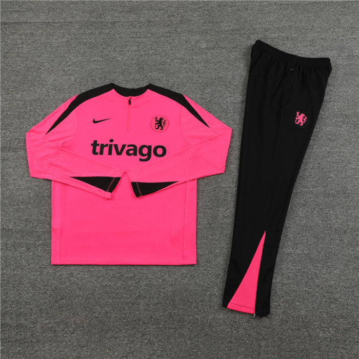 24/25 Chelsea kids training suit pink