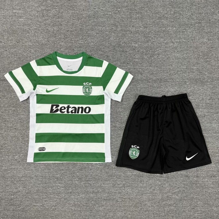 25/26 Sporting CP home kids kit