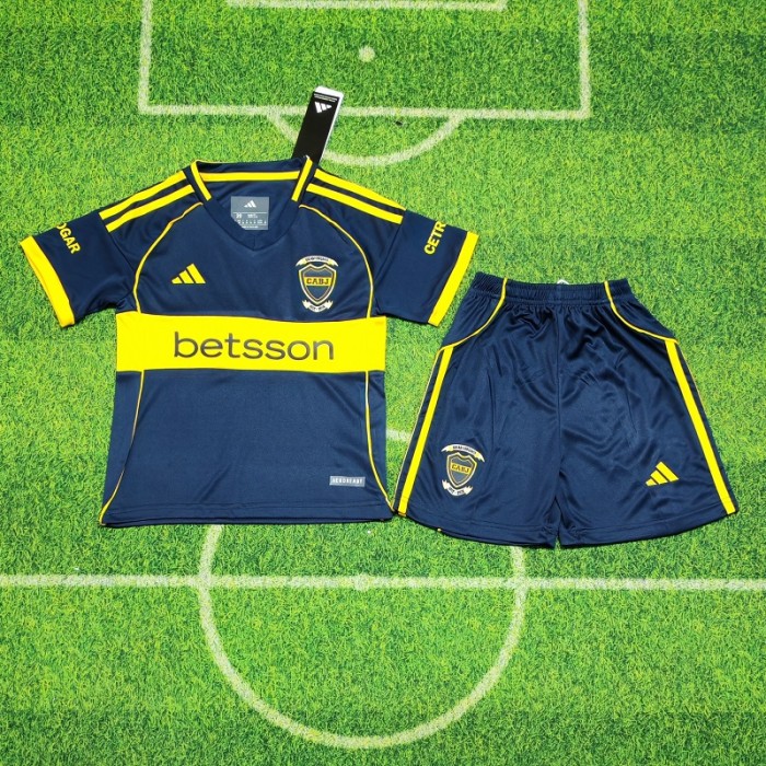 25/26 Boca Juniors home kids kit
