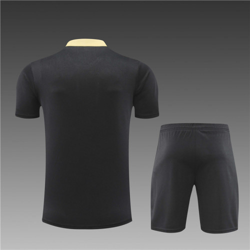 24/25 PSG short -sleeved training suit black