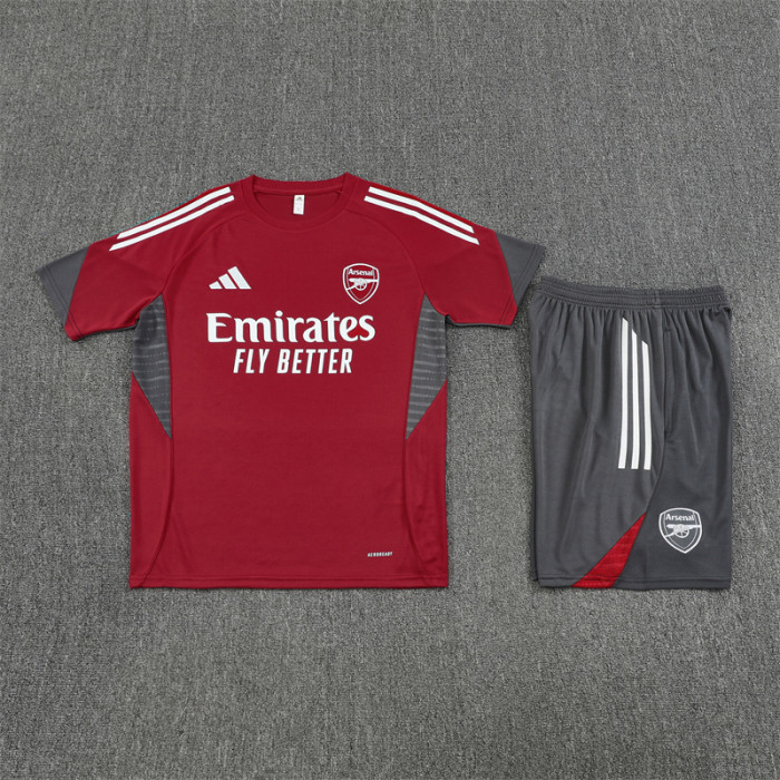 25/26 Arsenal Short sleeve training Adult suit