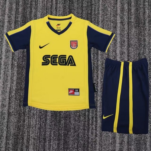 Retro 00/01 Arsenal home kids kit