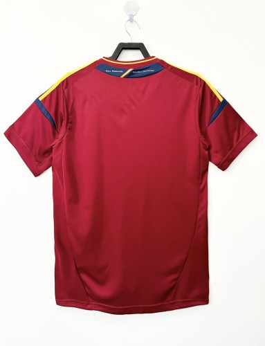 Retro Spain 2012 home football shirt