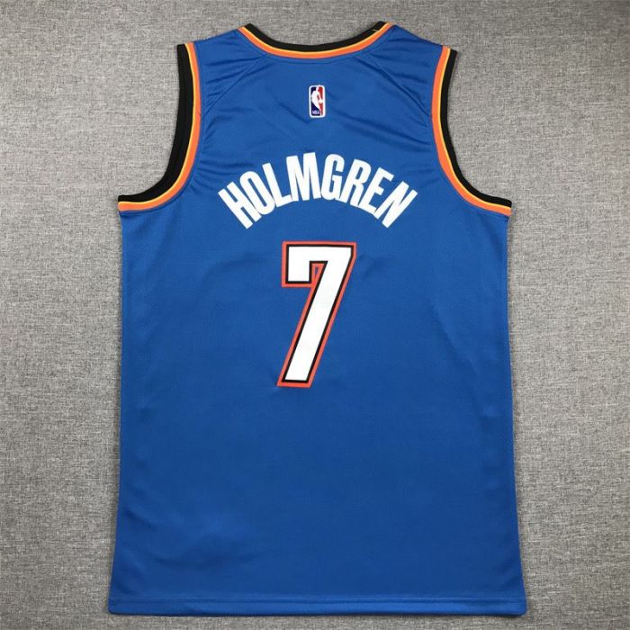 23 NBA Oklahoma City Thunder Holmgren #7 Basketball Jersey