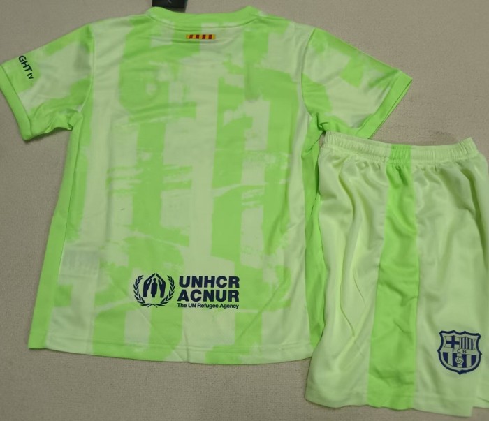 24/25 Barcelona third kids kit