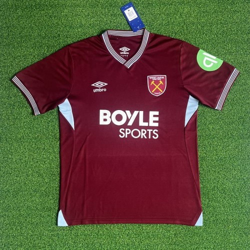 25/26 West Ham United home football Jersey