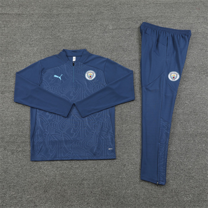 24/25 Manchester city training suit Royal Blue