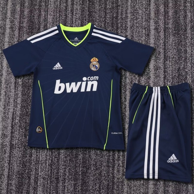 Retro 10/11 Real Madrid Away kids kit