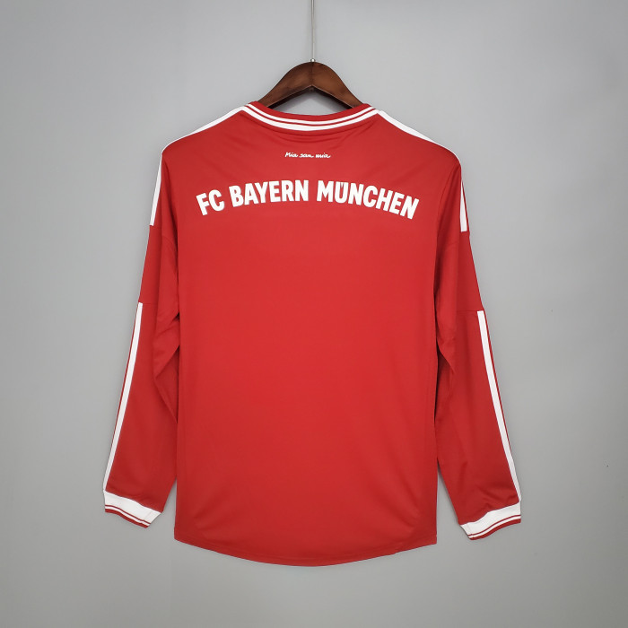 Retro long sleeve Bayern Munich 13/14 Champions League home