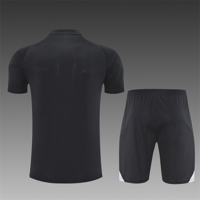 25/26 Real Madrid kids Short sleeve training suit black