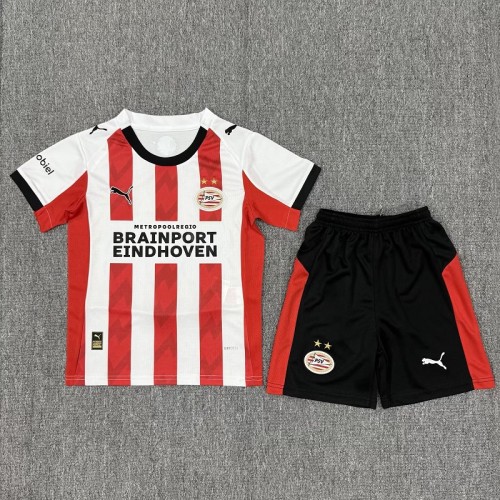 25/26 PSV Eindhoven home kids kit