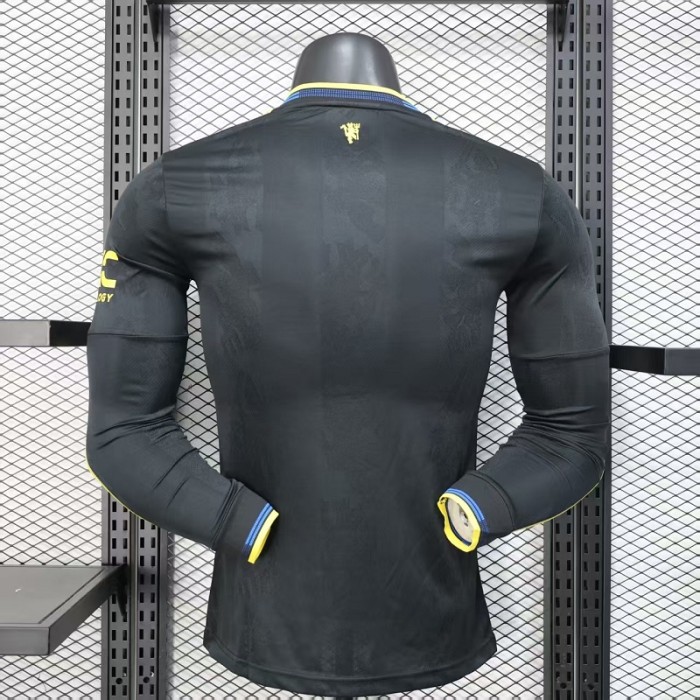 25/26 Manchester United Third Player Version long sleeves