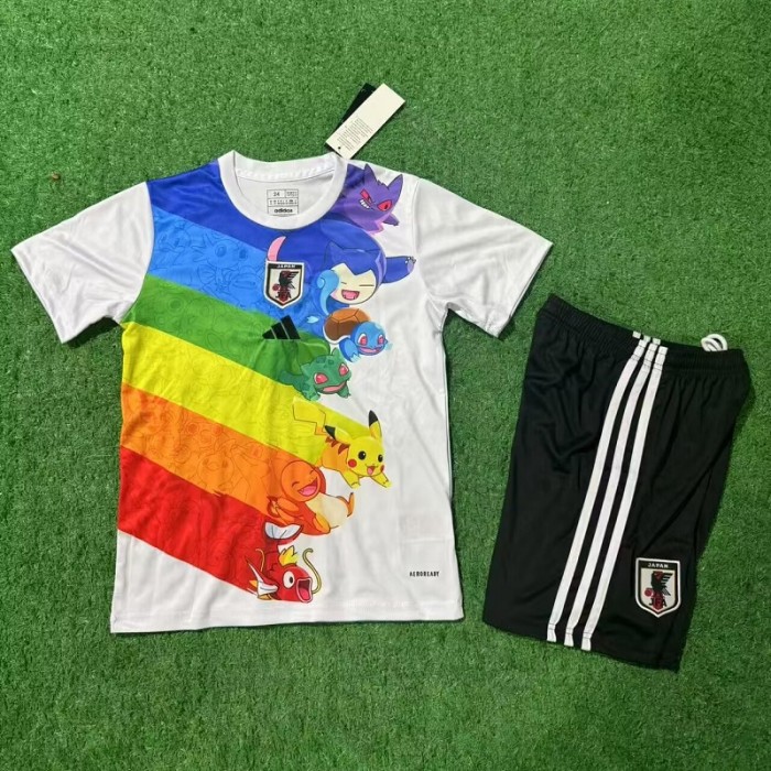 25/26 Japan Anime kids kit white