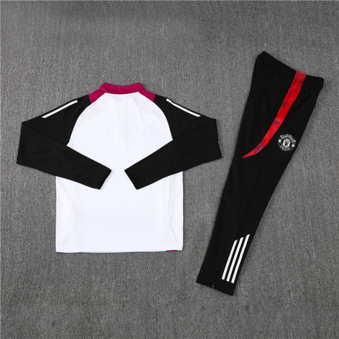 24/25 Manchester United kids training suit black white