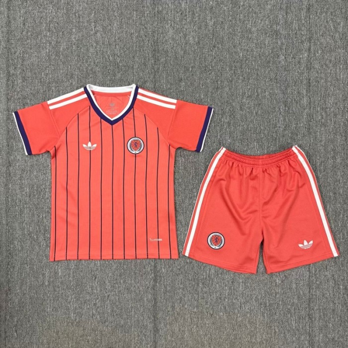 25/26 Scotland away kids kit