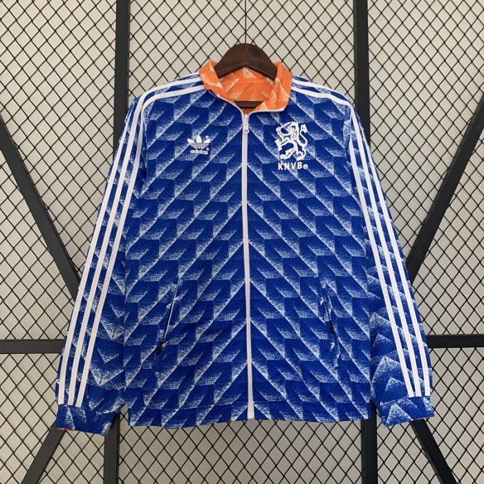 Netherlands Retro Two sided windbreaker