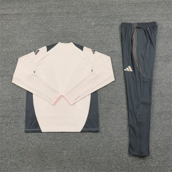 24/25 Real Madrid Adult training suit light yellow 2