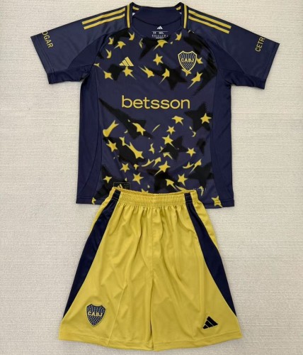 25/26 Boca Juniors fourth kids kit