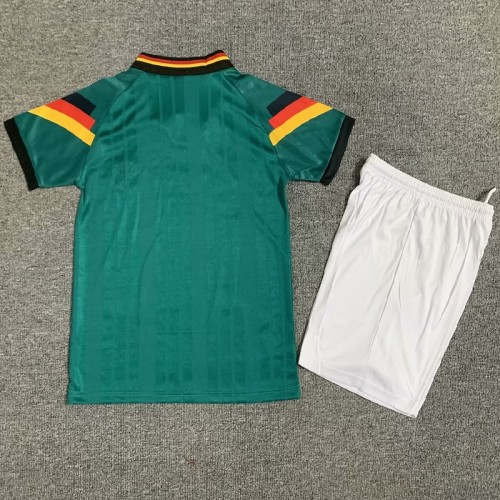 Retro 1992 Germany Away kids kit with sock