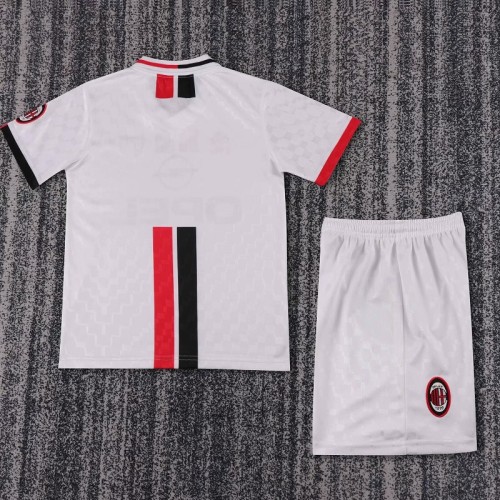 Retro 96/97 AC Milan Away kids kit