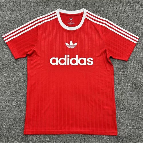 25/26 Retro clover red football Jersey