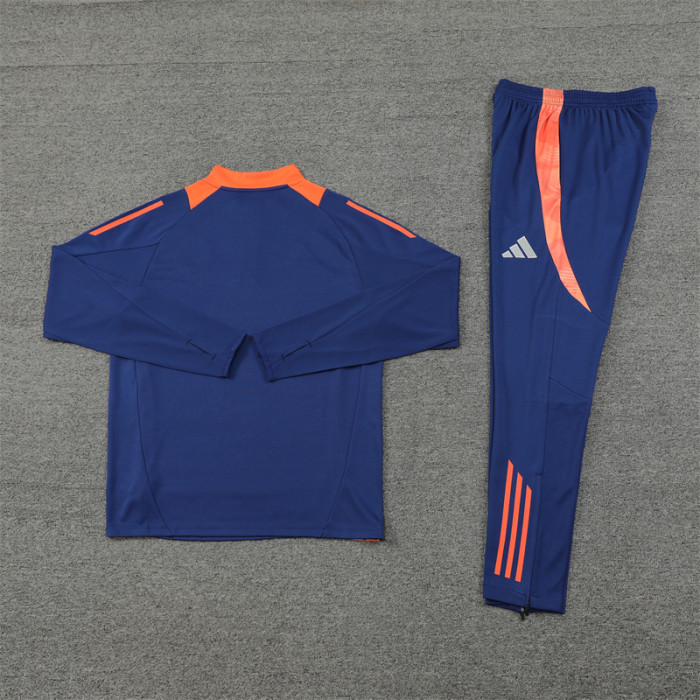 24/25 Manchester United royal blue training suit