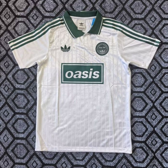 25/26 oasis football jersey green