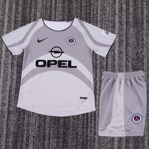 Retro 01/02 PSG Paris  Away kids kit
