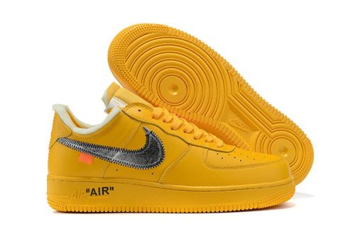 Off-White x Nike Air Force 1 Low “University Gold”DD1876-700