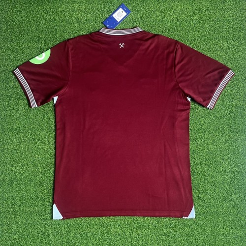 25/26 West Ham United home football Jersey