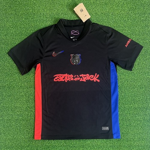 25/26 Barcelona Away Music Alliance Edition football Jersey
