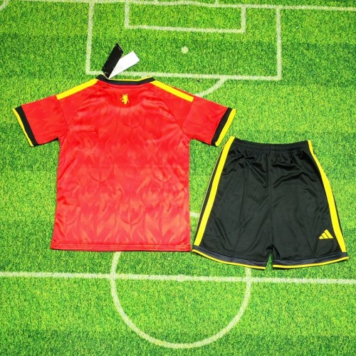 25/26 Belgium home kids kit