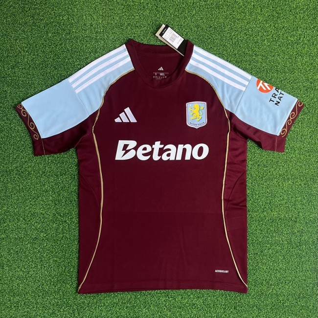 25/26 Aston Villa home football jersey