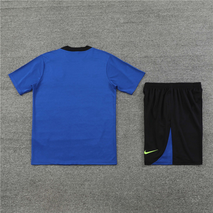 24/25 Barcelona Short sleeve training suit Light Blue