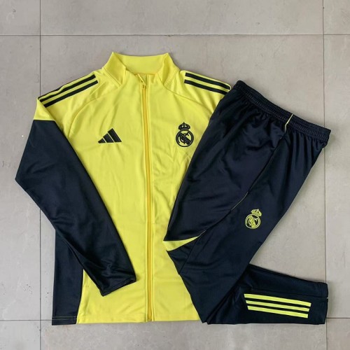 25/26 Real Madrid Adult jacket yellow