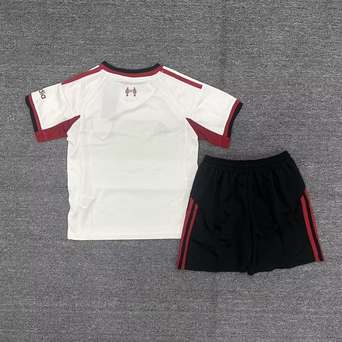 25/26 liverpool Away kids kit
