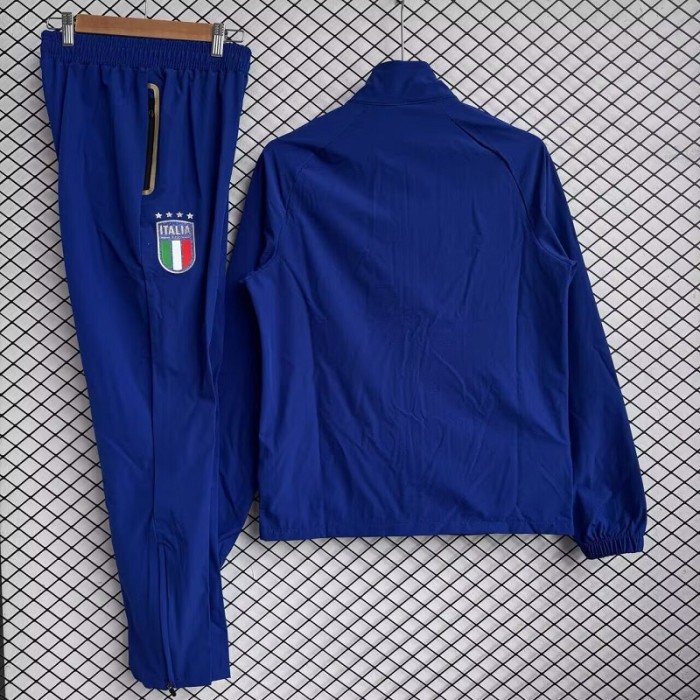 26/27 Italy Adult training suit blue trench coat