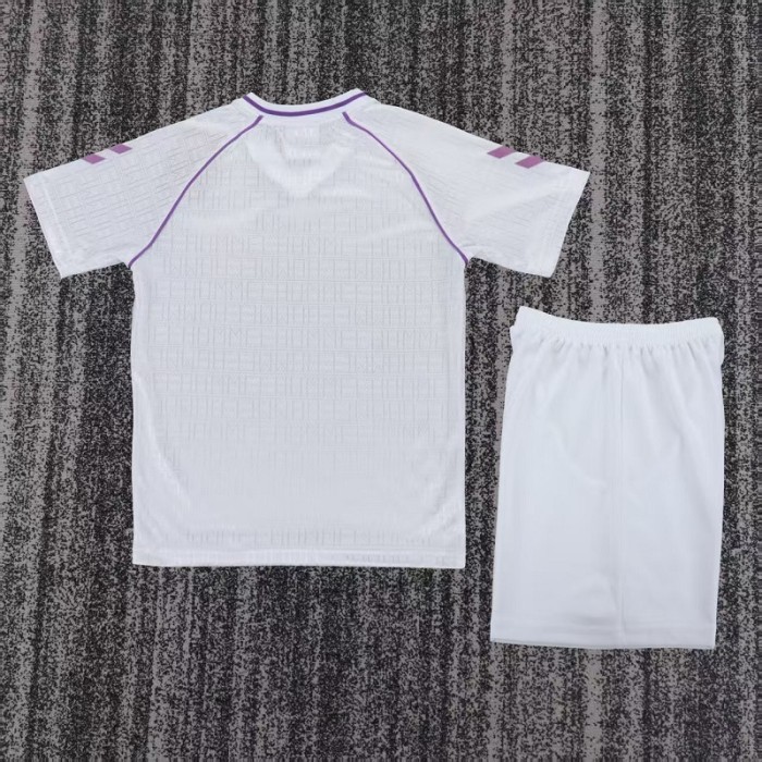 Retro 90/92 Real Madrid home kids kit