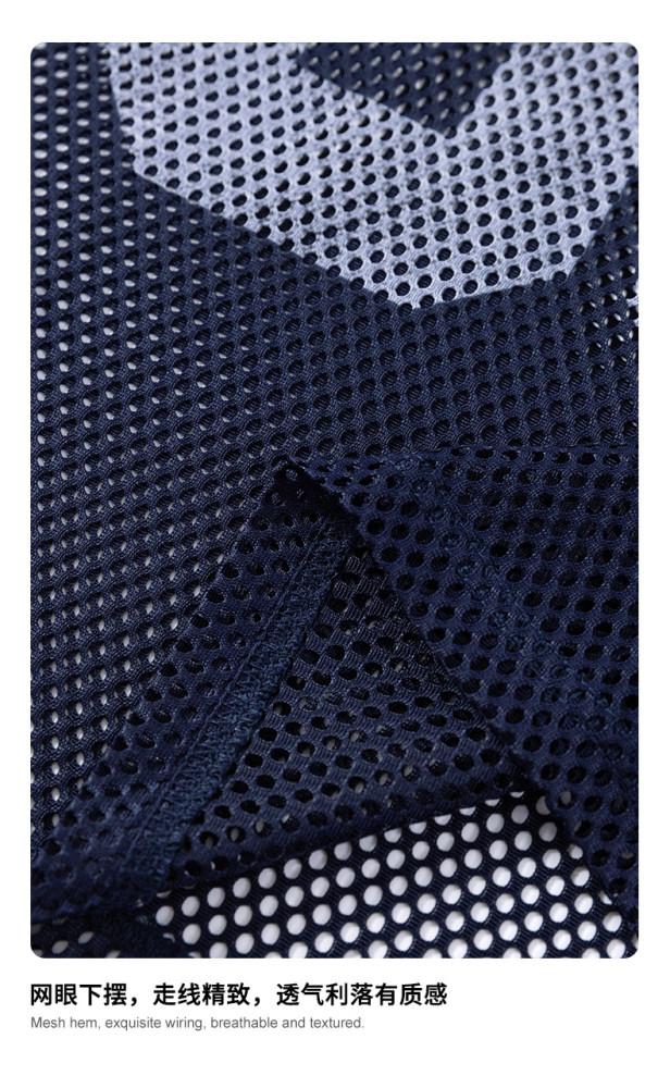 Summer American Retro Mesh Boxy Short-Sleeve T-Shirt with Print, Loose Fit and Versatile for Men