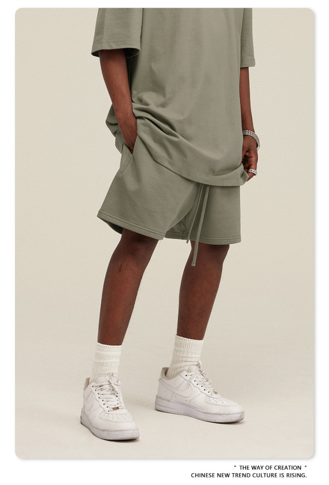 Summer American trendy youth loose heavyweight five-point pants outdoor sports casual shorts men