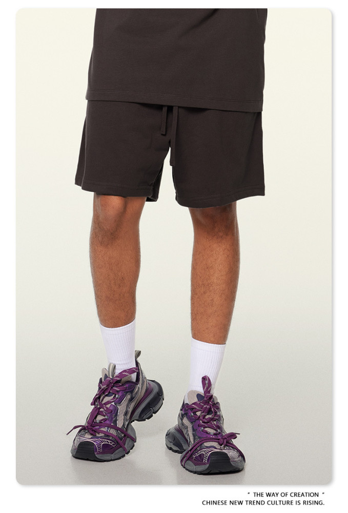 Summer American trendy youth loose heavyweight five-point pants outdoor sports casual shorts men