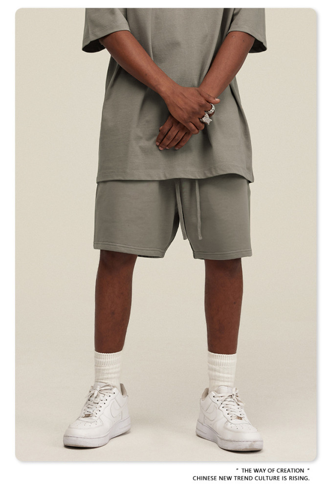 Summer American trendy youth loose heavyweight five-point pants outdoor sports casual shorts men