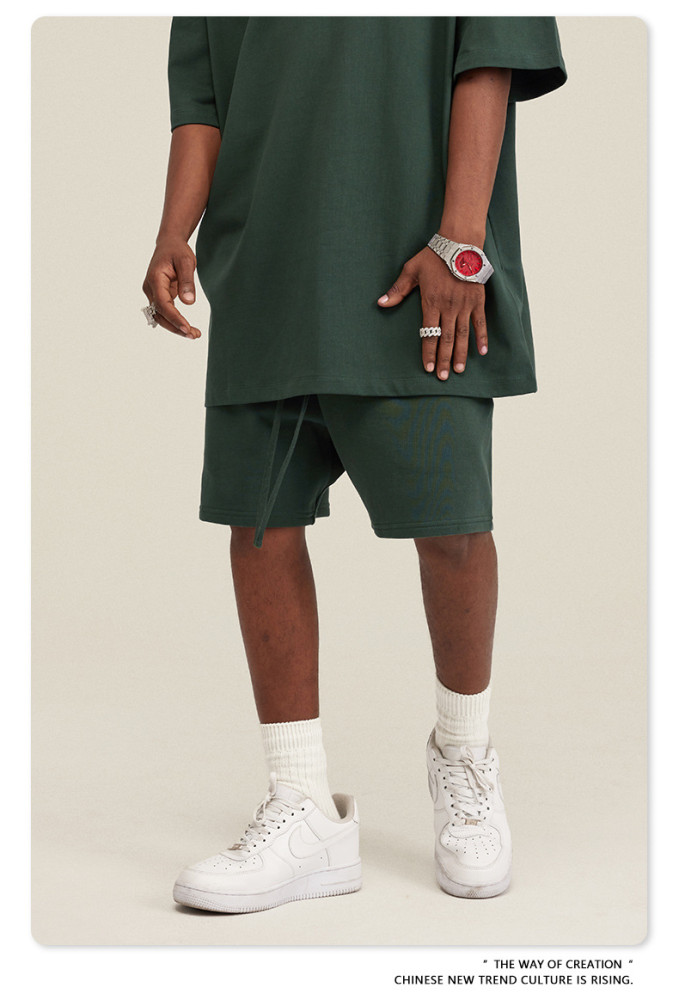 Summer American trendy youth loose heavyweight five-point pants outdoor sports casual shorts men