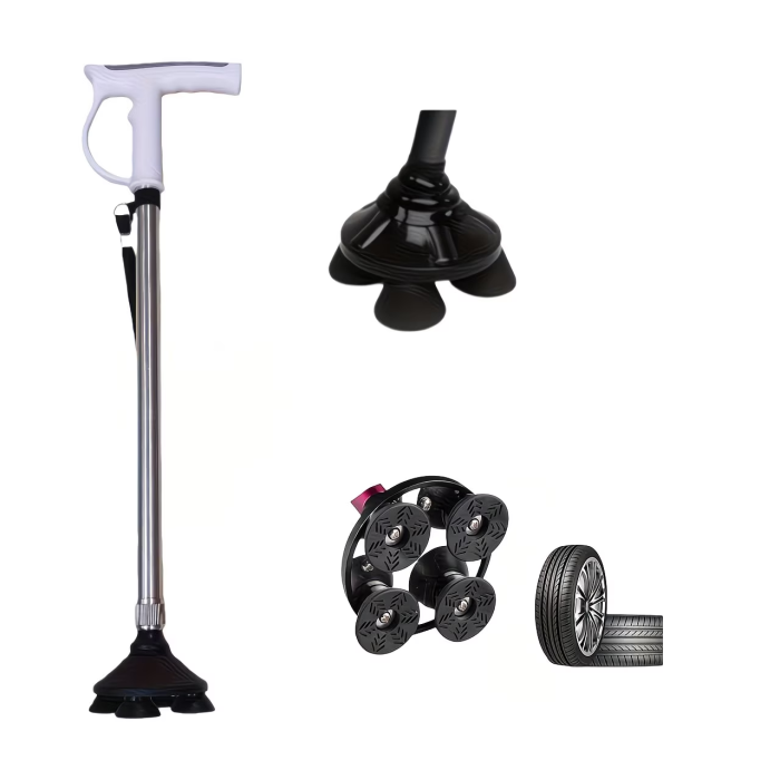 55-92 cm lightweight adjustable aluminum alloy Aiioy hiking pole, anti slip and shock-absorbing, comfortable grip